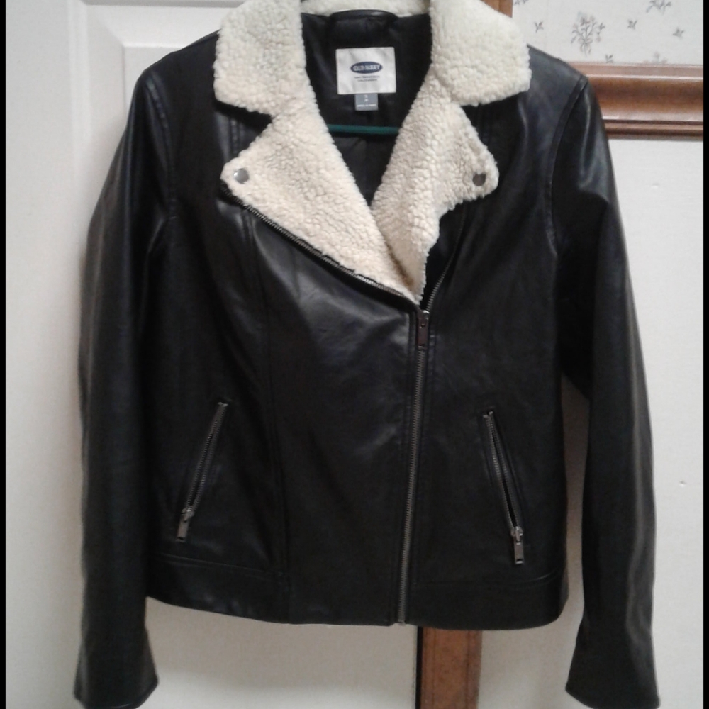 Black ladies Bomber Jacket Old Navy